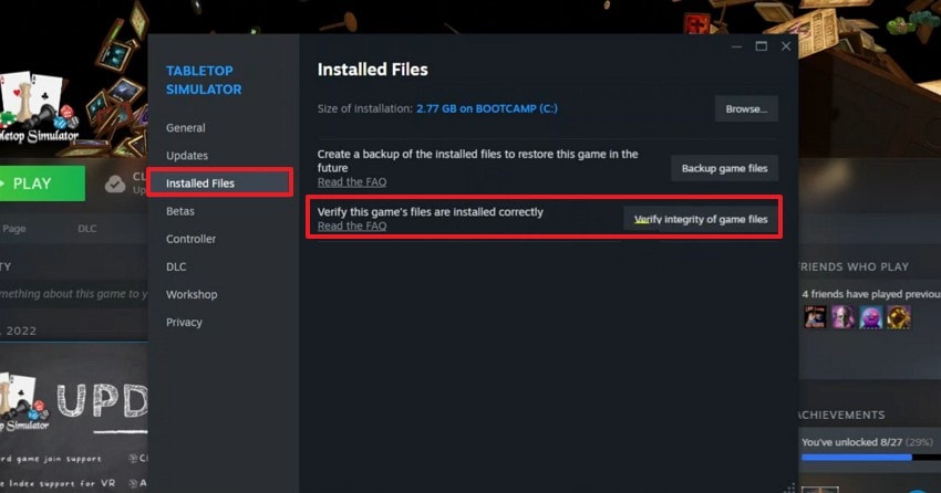 verify game integrity steam