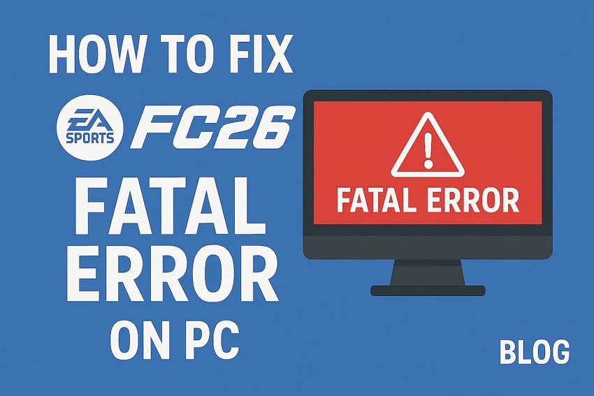 fixing ea sports fc26 fatal error