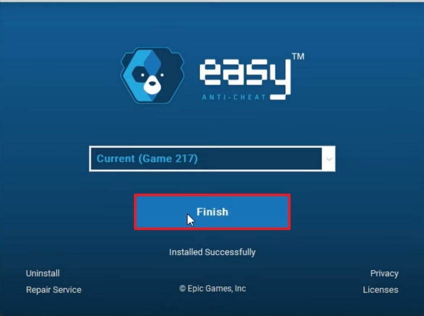 finish anticheat repair