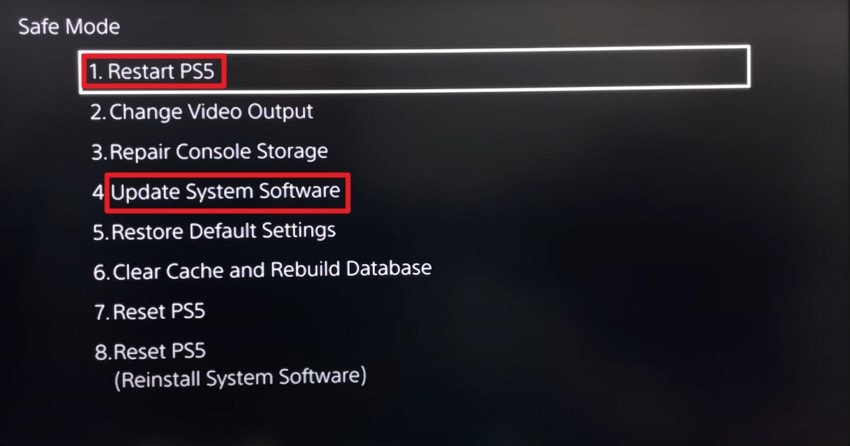 update system software