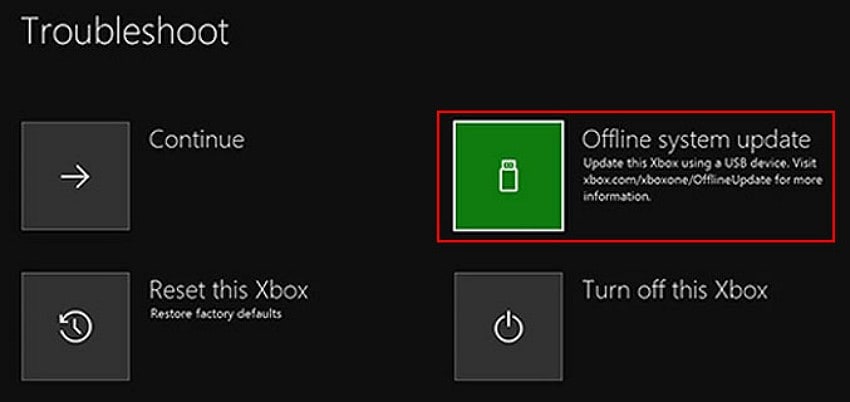 offline system update