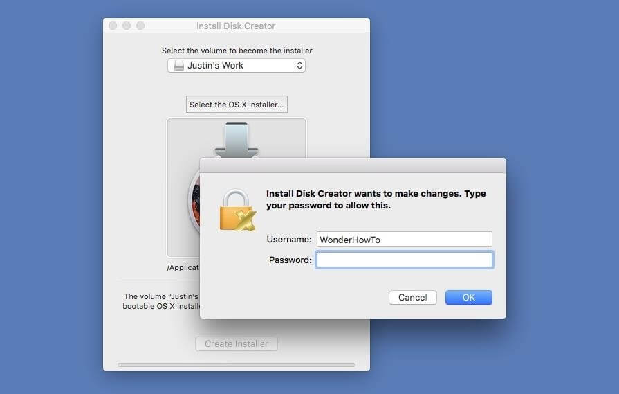samarbejde spørge oversøisk How to Use Install Disk Creator to Create a Bootable USB on macOS