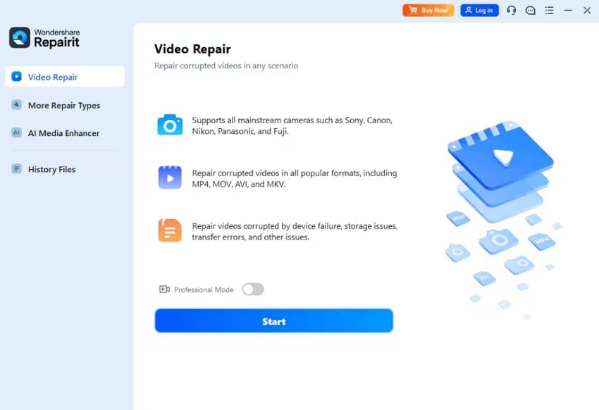 access repairit video repair
