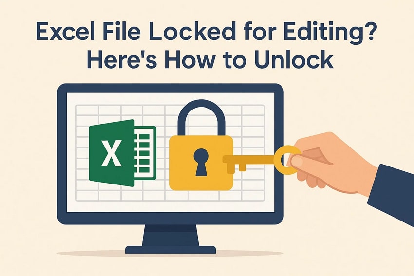 excel file is locked for editing