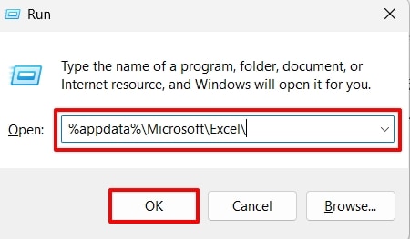 open micorsoft excel temp files