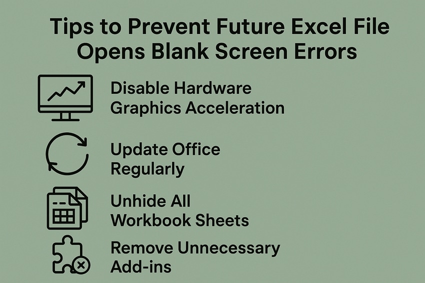 tips prevent blank grey screen issue