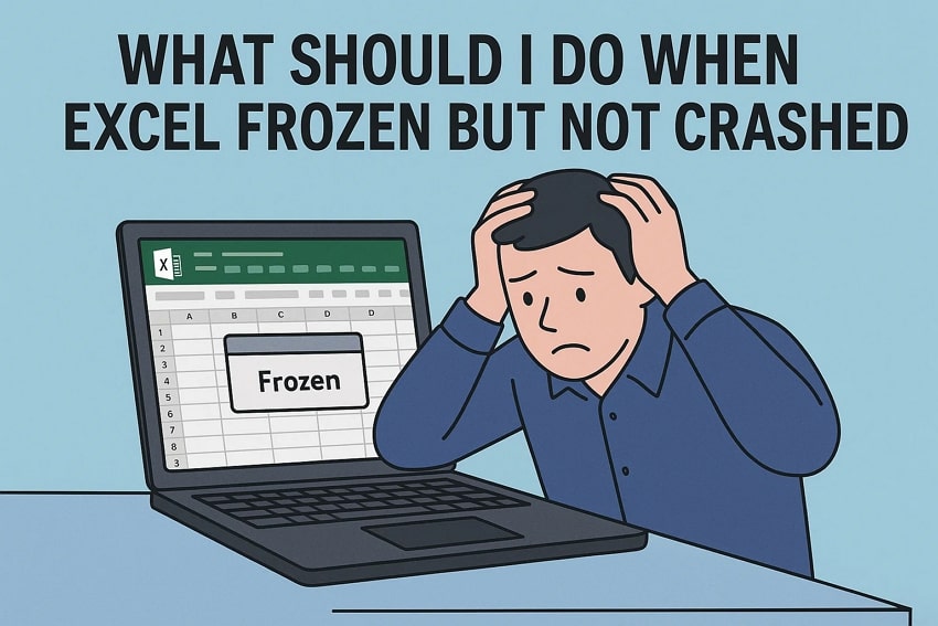 fixes of excel frozen not crashed