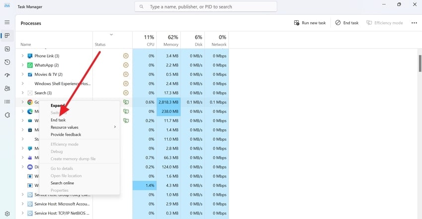 end unnecessary apps