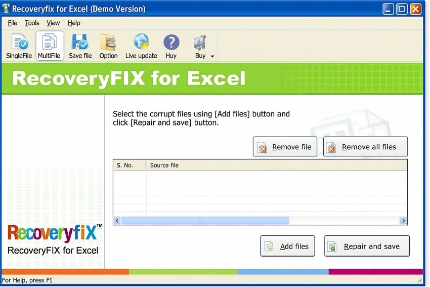 recoveryfix for corrupted excel files