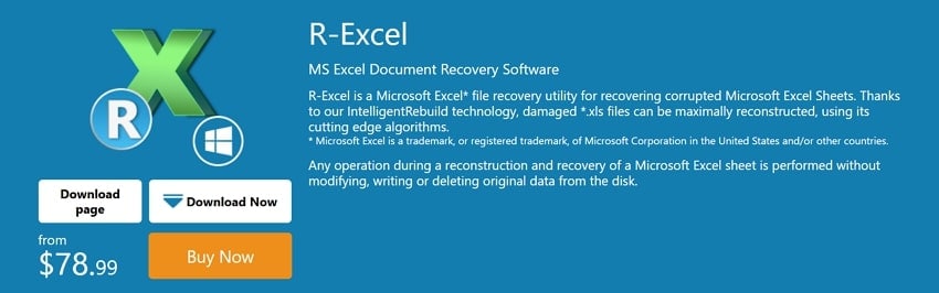 r excel restoration software