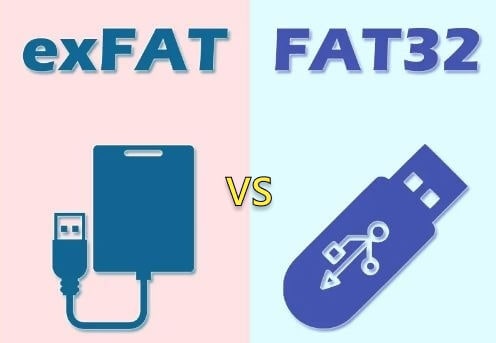 exfat vs fat32 which one to choose