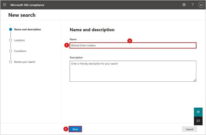mailbox name for exporting pst from office 365