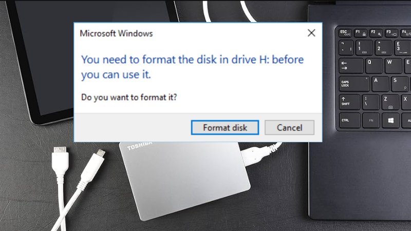 Warum sagt meine externe Festplatte, dass sie formatiert werden muss? Wie man das Problem löst