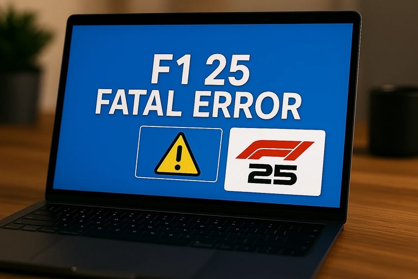 guide fixing f1 25 fatal error