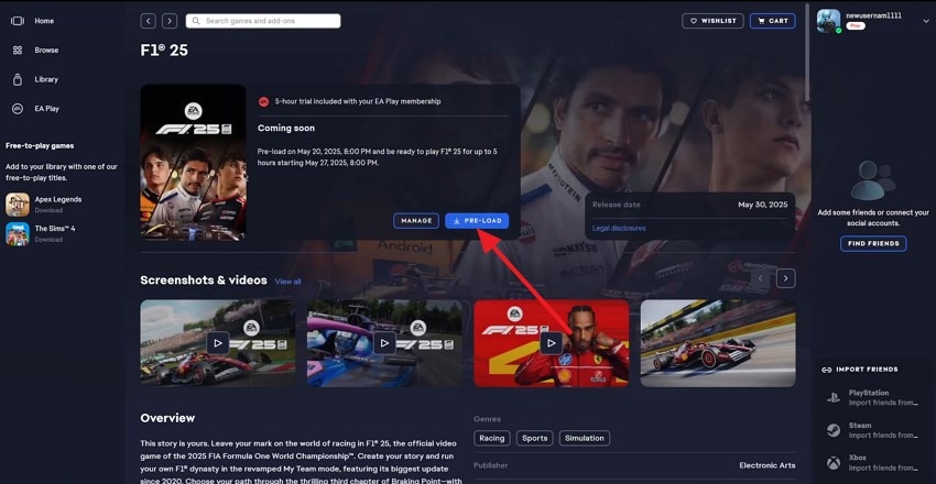 reinstalar los archivos del juego desde Steam