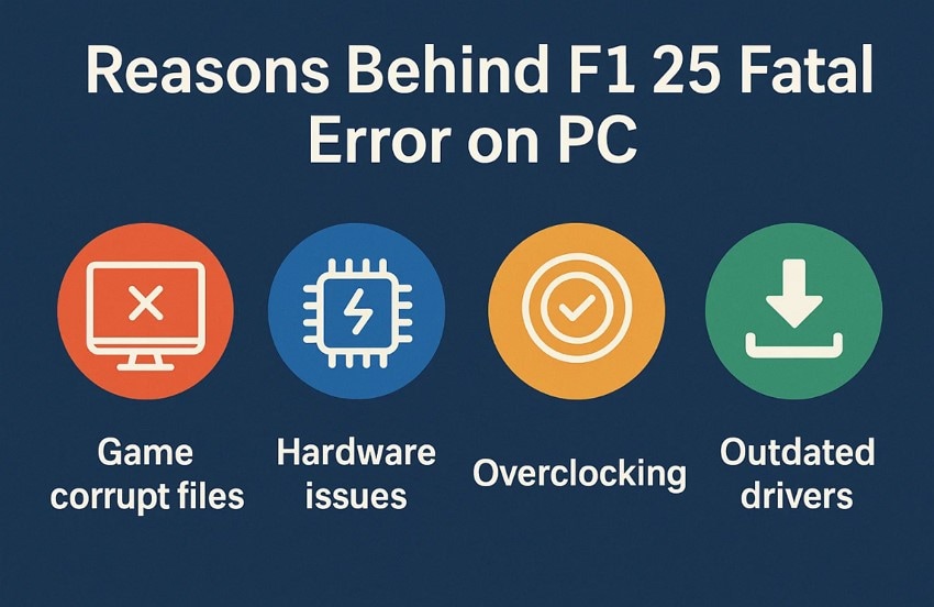 reasons f1 25 experiences fatal error