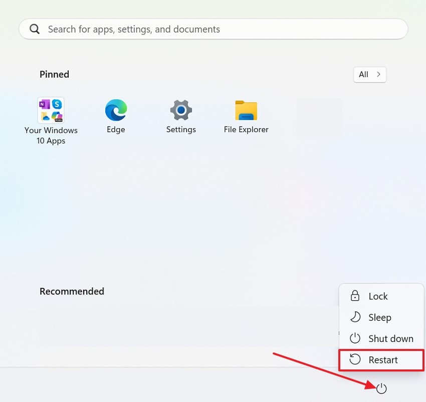 reinicia tu pc para solucionar el error F1 25