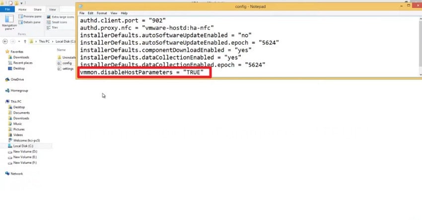 input command and save file