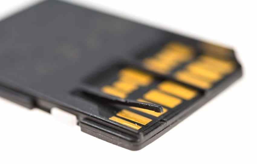 check sd card condition