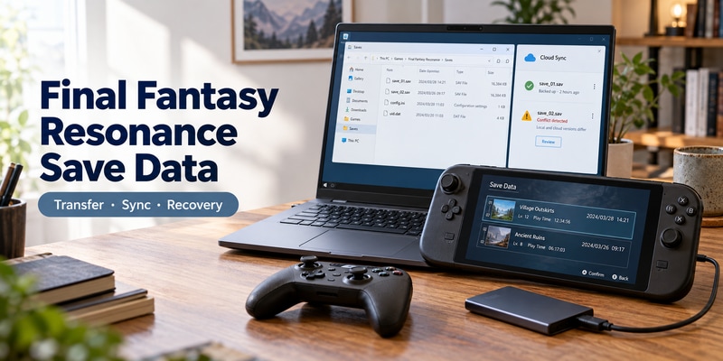 Final Fantasy Resonance Save Data: Demo Transfers, Switch 2 Limits, and Recovery