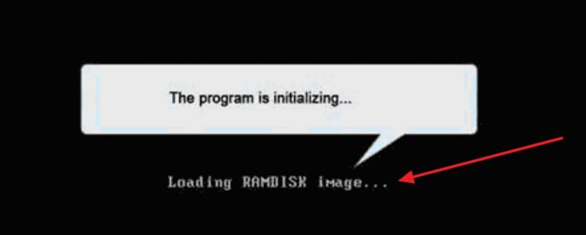 wait for recovery environment to load