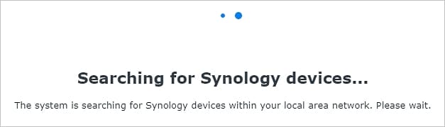 synology nas finder - web assistant