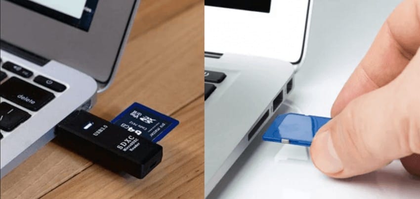 test sd card on another device