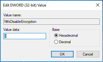 enabling encryption