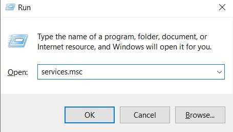 Öffnen von Windows-Diensten 