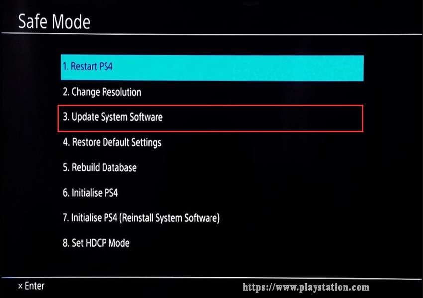 updating the ps4 system software to fix the ps4 “usb storage device not connected” problem