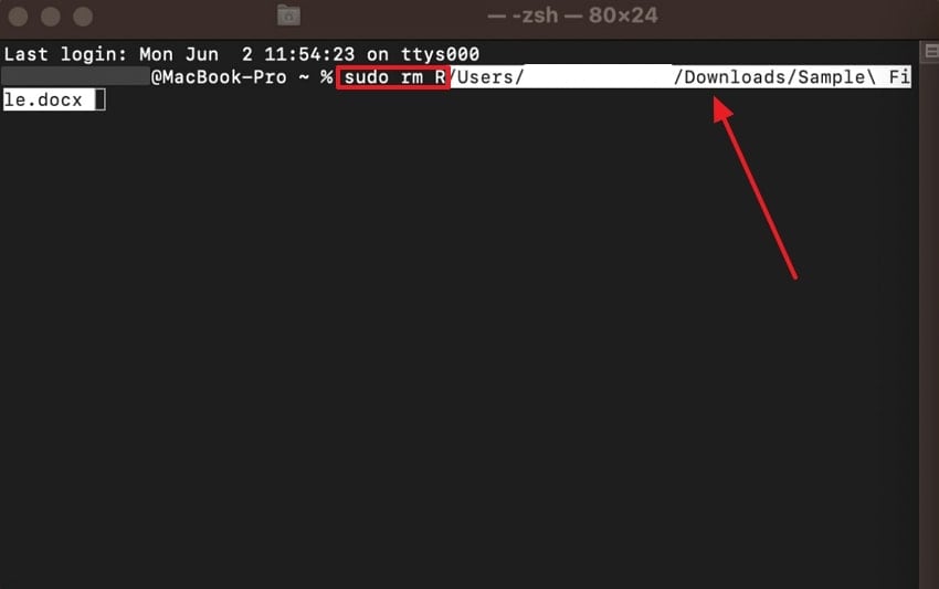 open terminal mac