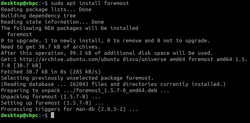 foremost linux file recovery tool
