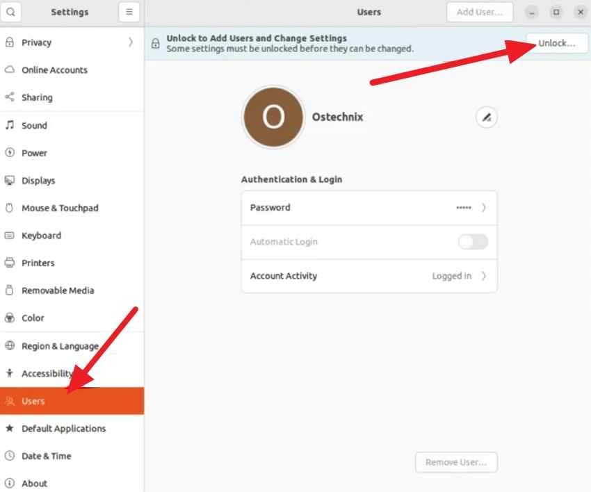 change ubuntu user password