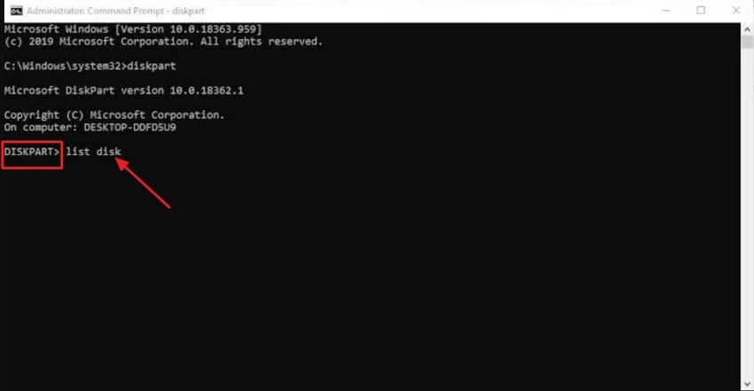 allow system identify disks