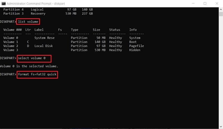 format efi partition