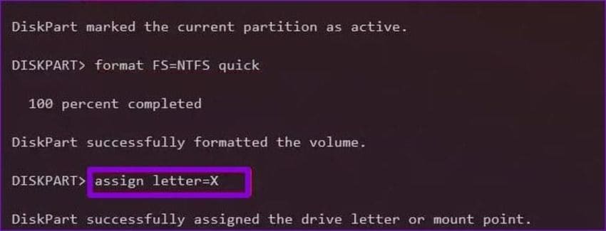 assign a drive letter to hard drive