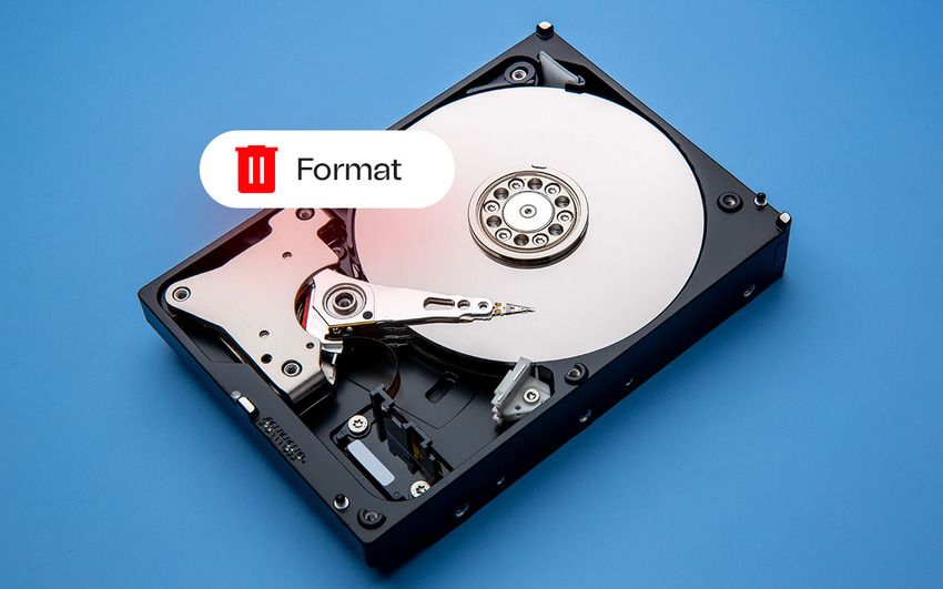 why format a hard drive on windows 11