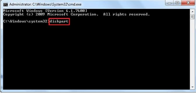 opening the command prompt