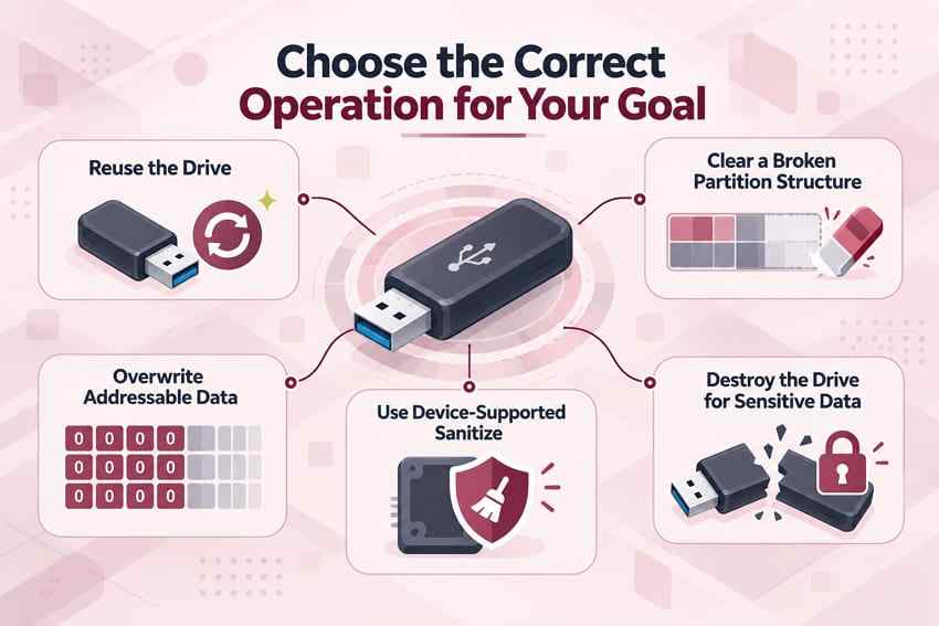 choose the correct usb operation
