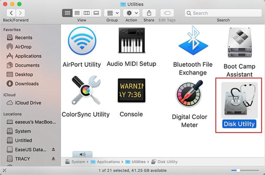 отформатируйте ssd-накопитель sandisk для Mac с помощью дисковой утилиты