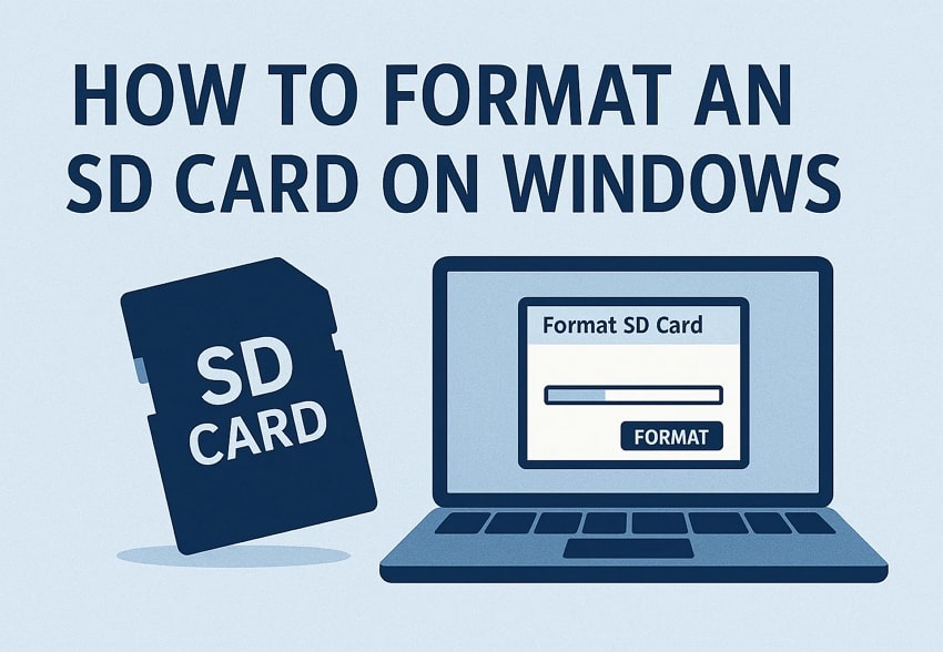 guiding an sd card on windows