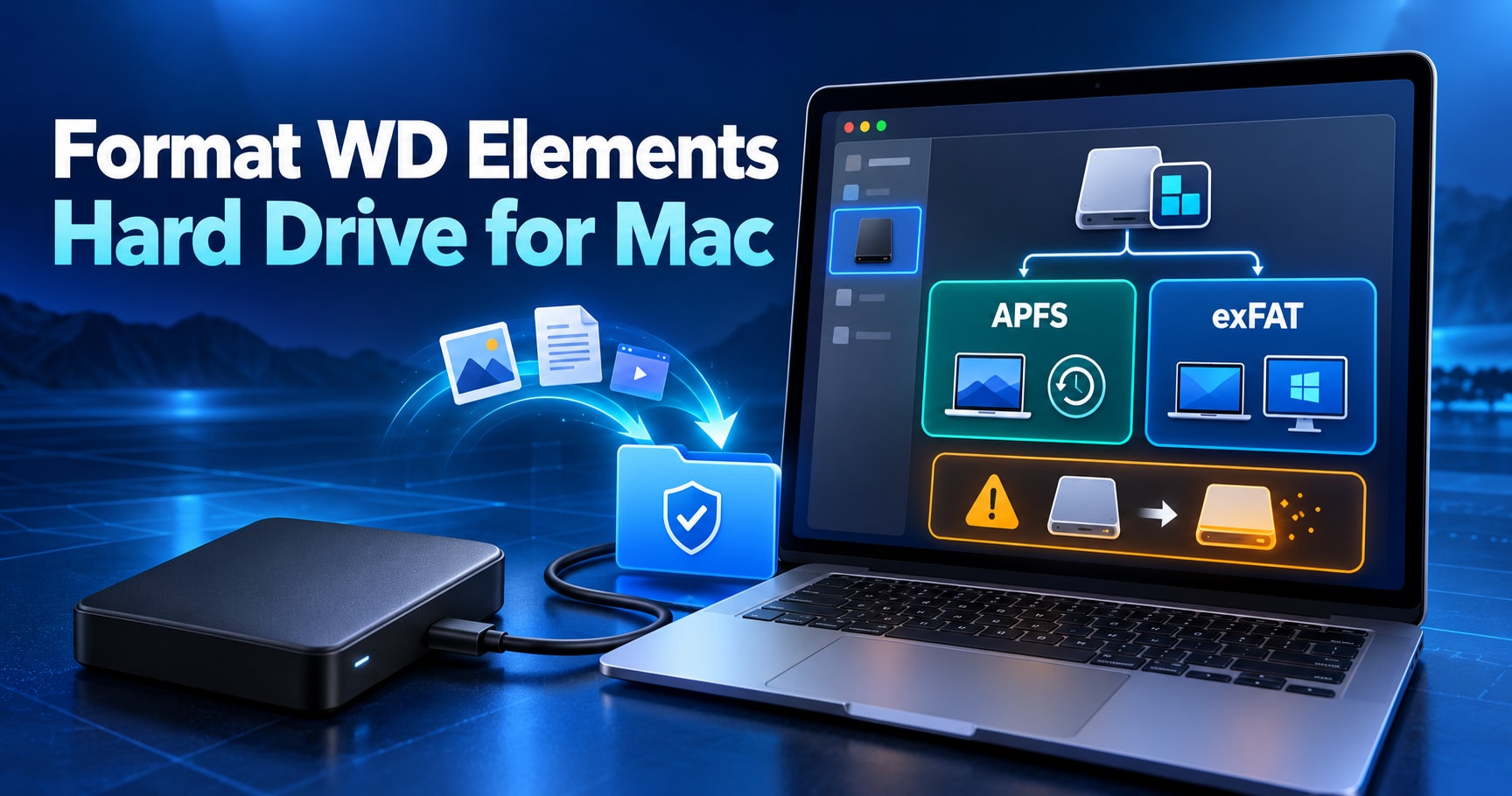 How to Format a WD Elements Hard Drive for Mac Safely
