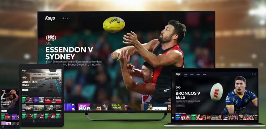 formula 1 live streaming on kayo