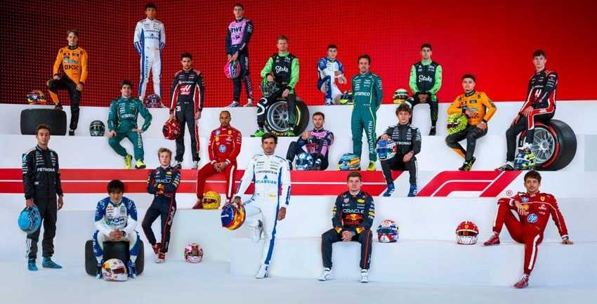 formula teams and drivers