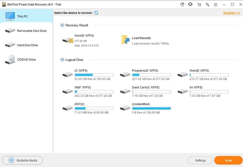 minitool sd card file recovery software
