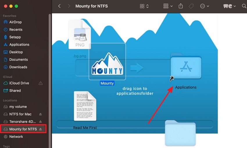 access mounty for ntfs functionality mac