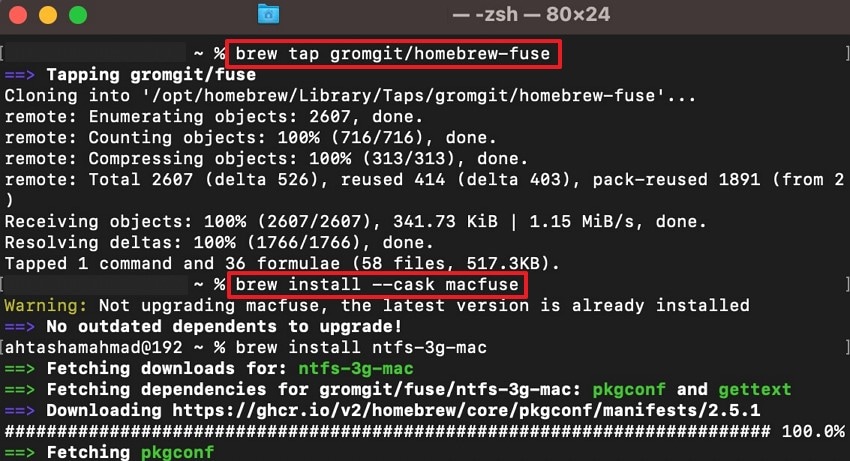 install compatible homebrew