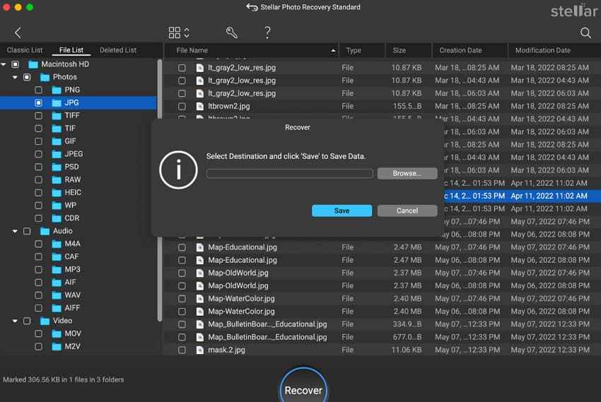 stellar image recovery