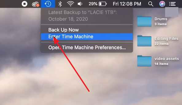 access time machine