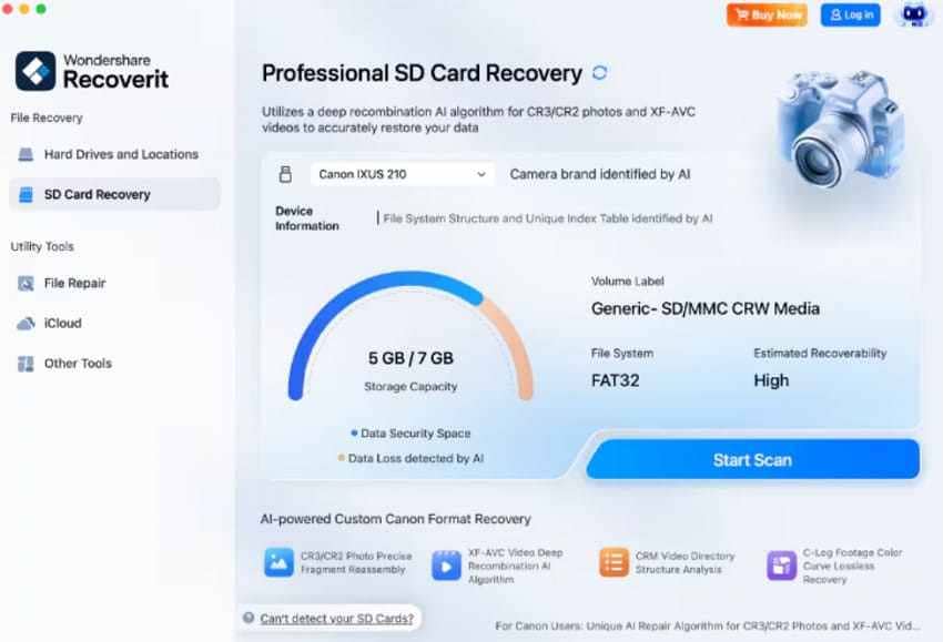 recoverit mac recovery